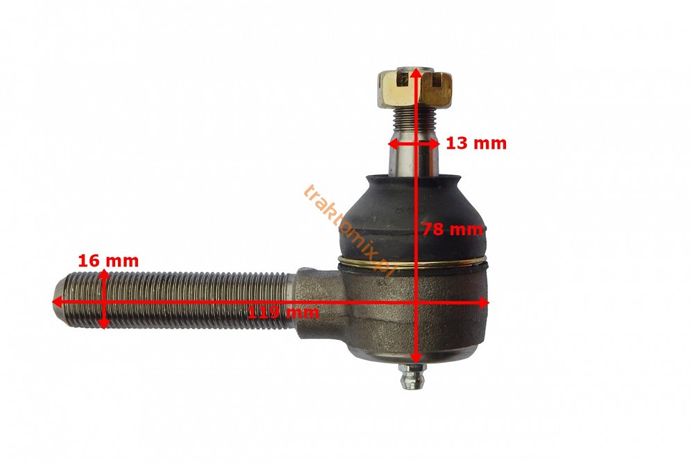 Čep řízení Kubota L 2201-2600/6-23-133-09 – pravý