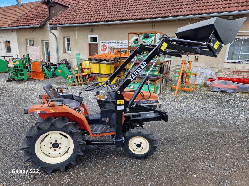 Yanmar F 155 D , 4x4 s novým čelním nakladačem KP-001 ( č.k. 710840)