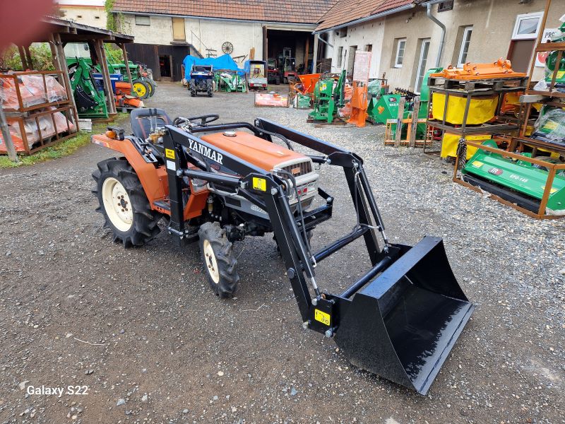 Yanmar F 155 D , 4x4 s novým čelním nakladačem KP-001 ( č.k. 710840)